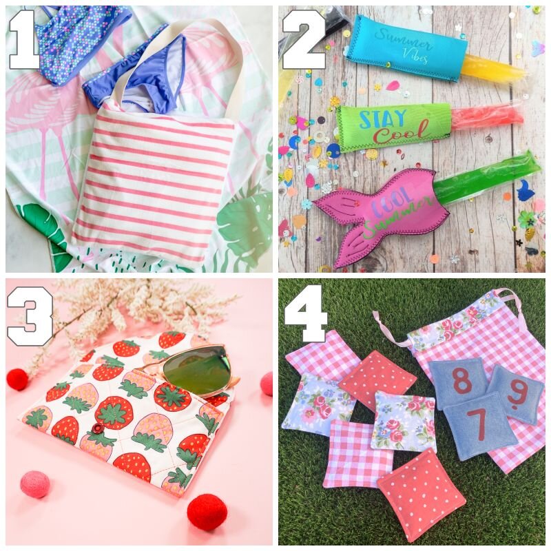 Free sewing projects for a cool summer — Sum of their Stories